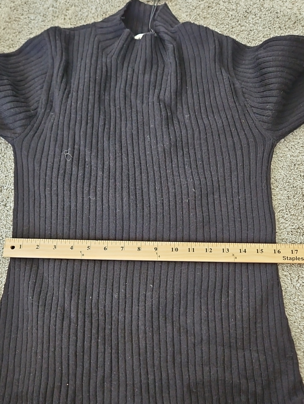 Nwt Staud Wool Sweater and Lace Dress M - Picture 6 of 11